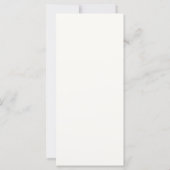 Formal Elegant Script Wedding Menu (裏面)