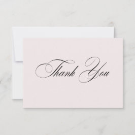 Formal Elegant Thank You Card サンキューカード