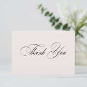 Formal Elegant Thank You Card サンキューカード (スタンド正面)