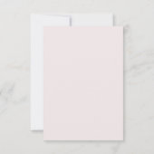 Formal Elegant Thank You Card サンキューカード (裏面)