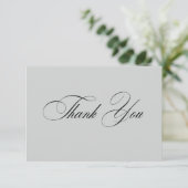 Formal Elegant Thank You Card サンキューカード (スタンド正面)