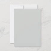 Formal Elegant Thank You Card サンキューカード (裏面)