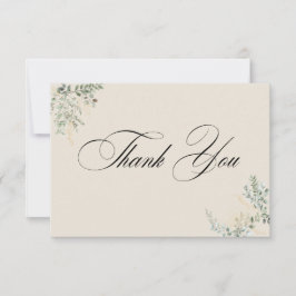 Formal Elegant Thank You Card サンキューカード