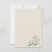 Formal Elegant Thank You Card サンキューカード (裏面)