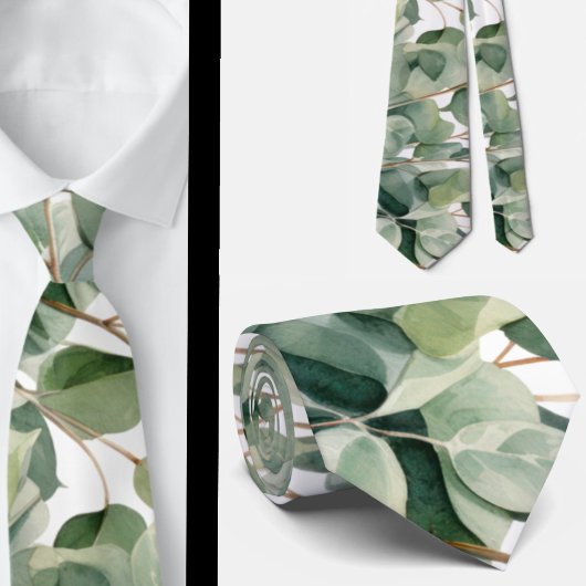 Formal Eucalyptus Neck Ties | Simple and Classic ネクタイ