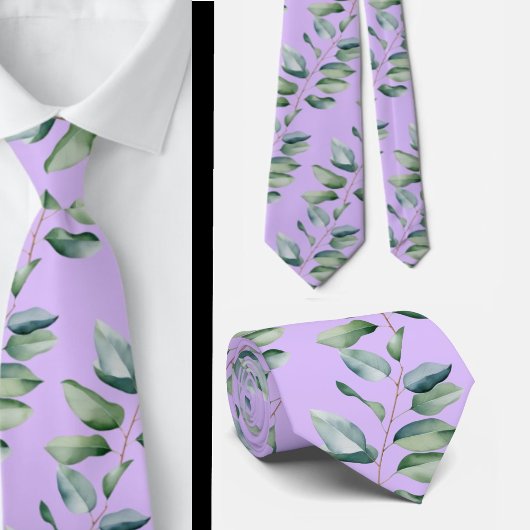 Formal Eucalyptus Neck Ties | Simple and Classic ネクタイ