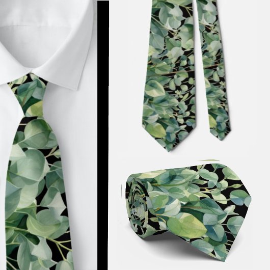 Formal Eucalyptus Neck Ties | Simple and Classic ネクタイ