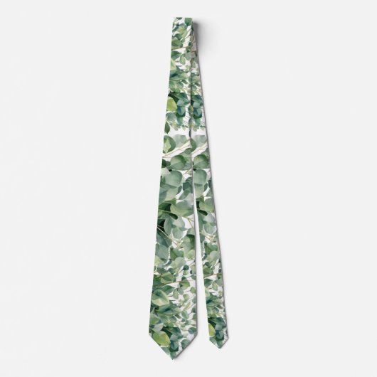 Formal Eucalyptus Neck Ties | Simple and Classic ネクタイ (正面)