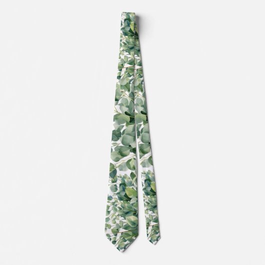 Formal Eucalyptus Neck Ties | Simple and Classic ネクタイ (正面)