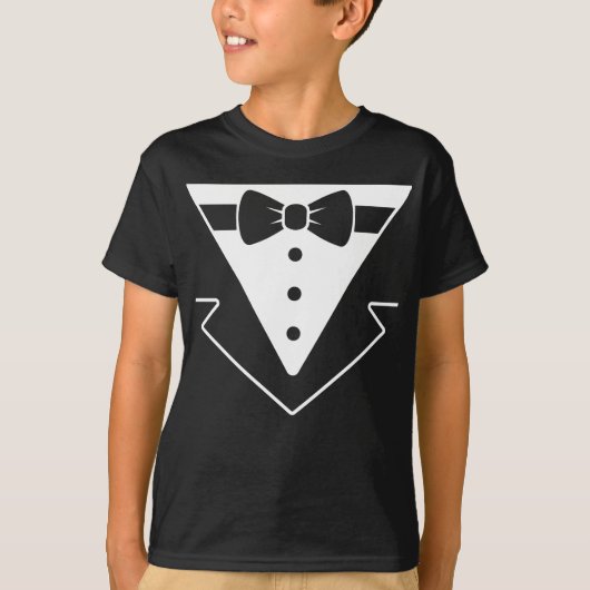 Formal Fun Tuxedo Kids Shirt Tシャツ (正面)