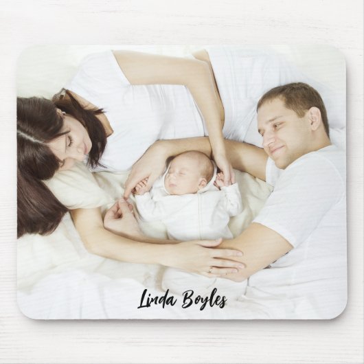 Formal Photo Personalized Simple マウスパッド (正面)