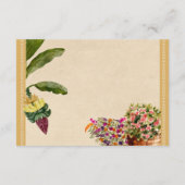 Formal Traditional Wedding Enclosure Card  エンクロージャーカード (裏面)