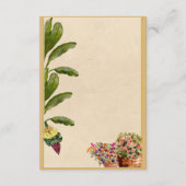 Formal Traditional Wedding RSVP Card | Elegant  (裏面)