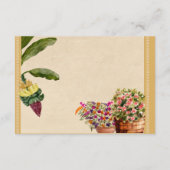 Formal Traditional Wedding RSVP Card | Elegant  (裏面)