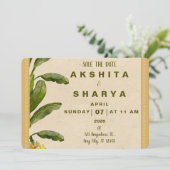 Formal Traditional Wedding Save the Date セーブザデート (スタンド正面)