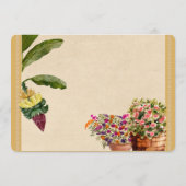 Formal Traditional Wedding Save the Date セーブザデート (裏面)