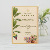 Formal Traditional Wedding Save the Date  セーブザデート (スタンド正面)