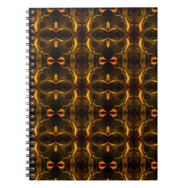 formas, 'trasos dourados flutuam' em fundo escuro. ノートブック