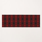 formas, 'trasos vermelhos flutuam' em fundpreto. ヨガマット (正面(横))