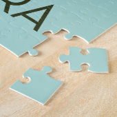 Formentera Balearic島地図と旅行のポスター ジグソーパズル (側面)