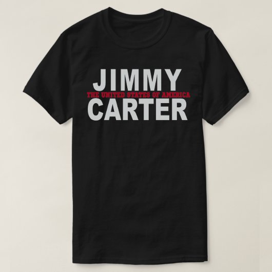 Former President Jimmy Carter Supporter Pullover Tシャツ (デザイン正面)