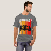 Formula 1 Car F1 Fan Gift friends Tシャツ (正面フル)