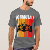Formula 1 Car F1 Fan Gift friends Tシャツ (正面)