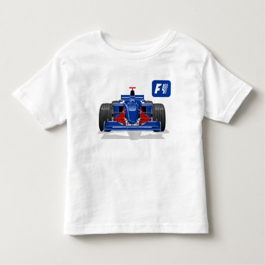 Formula 1 race car トドラーTシャツ (正面)