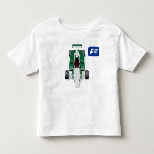 Formula 1 race car トドラーTシャツ (正面)