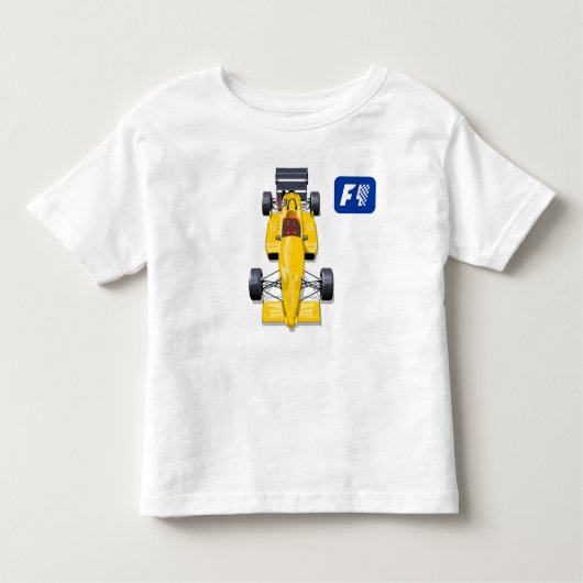 Formula 1 race car トドラーTシャツ (正面)