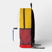 Formula 1 race car プリントバックパック (右)
