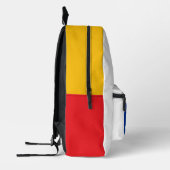 Formula 1 race car プリントバックパック (左)