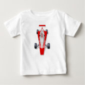 Formula 1 race car ベビーTシャツ (正面)
