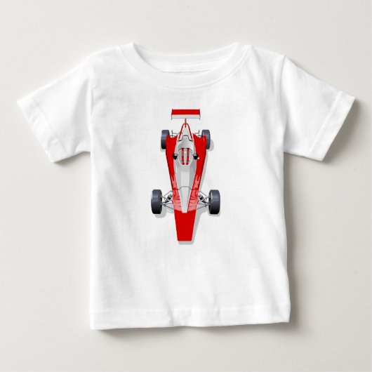 Formula 1 race car ベビーTシャツ (正面)