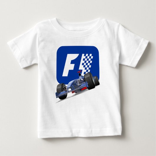 Formula 1 race car ベビーTシャツ (正面)