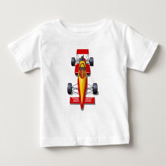 Formula 1 race car ベビーTシャツ (正面)