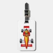 Formula 1 race car ラゲッジタグ (正面縦)