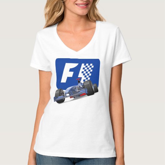 Formula 1 race car tシャツ (正面)