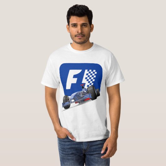 Formula 1 race car tシャツ (正面フル)