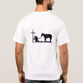 Forneyのカウボーイ教会 Tシャツ (裏面)