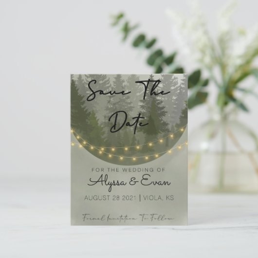 forrest日付を保存 招待状 (スタンド正面)