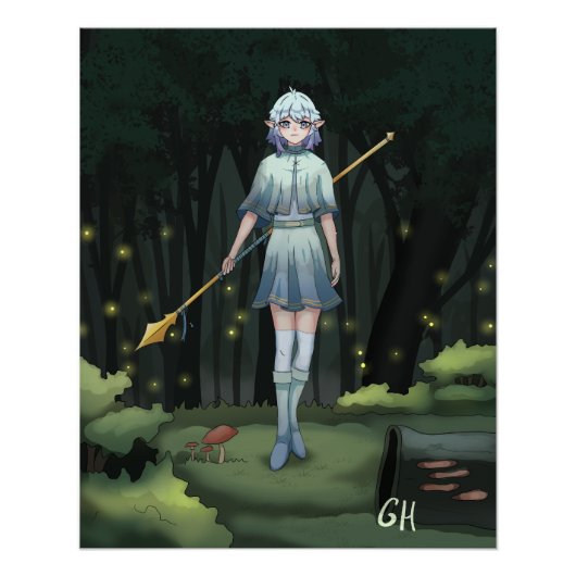 Forrest girl Anime ポスター (正面)