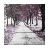 Forrest Gumpのピンクの道 タイル (正面)