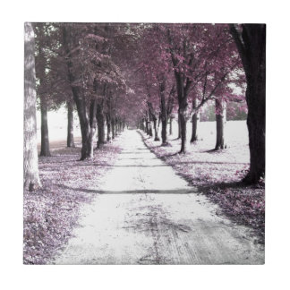 Forrest Gumpのピンクの道 タイル