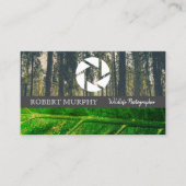 Forrest | Leaf | Camera Lens Icon 名刺 (正面)