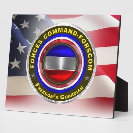 FORSCOM フォトプラーク (側面)