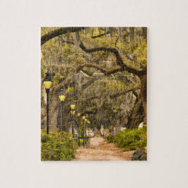 Forsyth公園-写真、サバンナ、ジョージア (GA)米国 ジグソーパズル