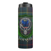 Forsyth Scottish Clan Tartan & Crest タンブラー (正面)