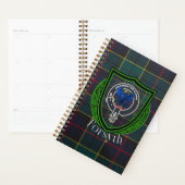 Forsyth Scottish Clan Tartan & Crest プランナー手帳 (ディスプレー)