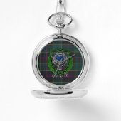 Forsyth Scottish Clan Tartan & Crest 腕時計 (正面)